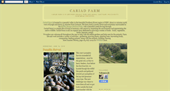 Desktop Screenshot of cariadfarm.blogspot.com