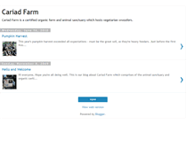 Tablet Screenshot of cariadfarm.blogspot.com