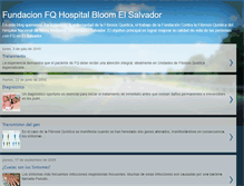 Tablet Screenshot of fundacionfqhospitalbloom.blogspot.com