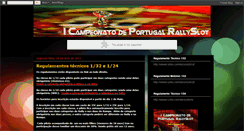 Desktop Screenshot of campeonatodeportugalrallyslot.blogspot.com