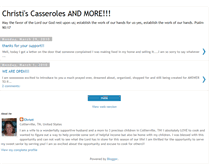 Tablet Screenshot of christiscasseroles.blogspot.com