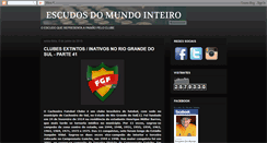 Desktop Screenshot of escudosdomundointeiro.blogspot.com