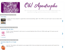 Tablet Screenshot of ohapostrophe.blogspot.com