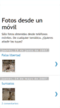 Mobile Screenshot of fotosdemovil.blogspot.com