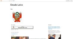 Desktop Screenshot of estadolaicoperu.blogspot.com