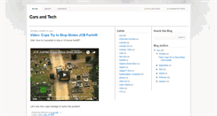 Desktop Screenshot of carsandtec.blogspot.com