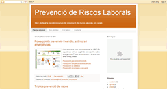 Desktop Screenshot of prevenciocatala.blogspot.com