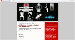 Desktop Screenshot of formacionprofesionalesartesescenicas.blogspot.com