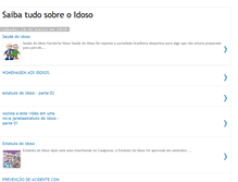 Tablet Screenshot of orientacaosobreoidoso.blogspot.com