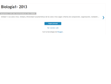 Tablet Screenshot of biologia1com7.blogspot.com