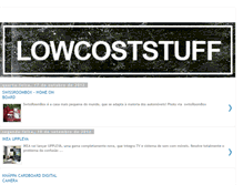 Tablet Screenshot of lowcoststuff.blogspot.com