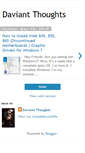 Mobile Screenshot of daviantthoughts2010.blogspot.com