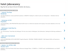 Tablet Screenshot of hotelier-jobsvacancy.blogspot.com