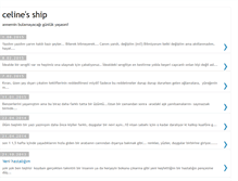 Tablet Screenshot of celinesship.blogspot.com