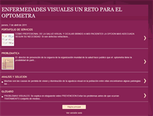 Tablet Screenshot of enfermedadesvisualesyceguera.blogspot.com