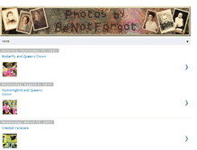 Tablet Screenshot of benotforgot-photos.blogspot.com