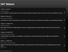 Tablet Screenshot of lebenalssklavin.blogspot.com