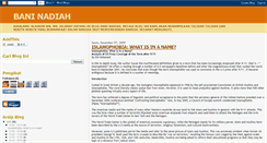 Desktop Screenshot of baninadiah.blogspot.com
