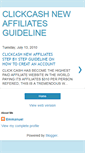 Mobile Screenshot of clickcashinfo.blogspot.com