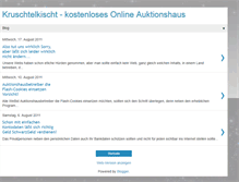Tablet Screenshot of kruschtelkischt.blogspot.com