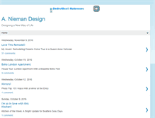 Tablet Screenshot of aniemandesign.blogspot.com