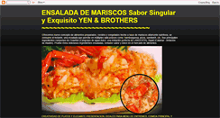 Desktop Screenshot of mariscos-yens.blogspot.com