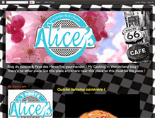 Tablet Screenshot of aliceswonderkitchen.blogspot.com