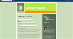 Desktop Screenshot of culinarytraveljournal.blogspot.com
