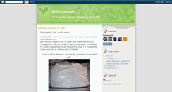 Desktop Screenshot of bgbchallenge.blogspot.com