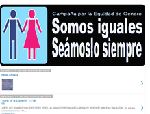 Tablet Screenshot of equidadegenerolaboral.blogspot.com