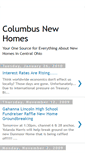 Mobile Screenshot of columbusnewhomes.blogspot.com