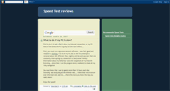 Desktop Screenshot of free-speedtest.blogspot.com