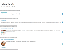 Tablet Screenshot of hakes-family.blogspot.com