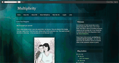 Desktop Screenshot of livingmultiple.blogspot.com
