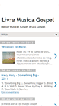 Mobile Screenshot of livresmusicasgospel.blogspot.com