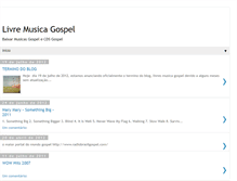 Tablet Screenshot of livresmusicasgospel.blogspot.com