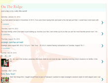 Tablet Screenshot of ontheridge65.blogspot.com