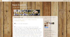 Desktop Screenshot of edgehilherbfarm.blogspot.com