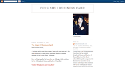 Desktop Screenshot of fengshuibizcard.blogspot.com