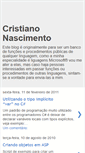 Mobile Screenshot of cristiano-nascimento.blogspot.com