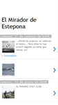 Mobile Screenshot of elmiradordeestepona.blogspot.com