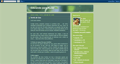 Desktop Screenshot of educandoparamudar.blogspot.com