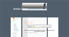 Desktop Screenshot of mobile-games007.blogspot.com