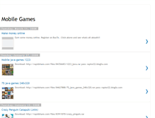 Tablet Screenshot of mobile-games007.blogspot.com