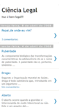 Mobile Screenshot of ciencialegal.blogspot.com