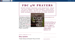 Desktop Screenshot of fbc4wprayers.blogspot.com