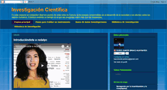 Desktop Screenshot of gbravo-investigacion.blogspot.com