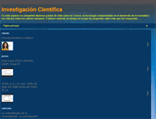 Tablet Screenshot of gbravo-investigacion.blogspot.com
