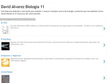 Tablet Screenshot of biologiadavidalvarez.blogspot.com