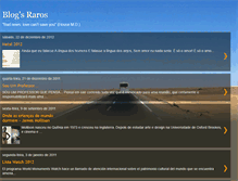 Tablet Screenshot of blogsraros.blogspot.com